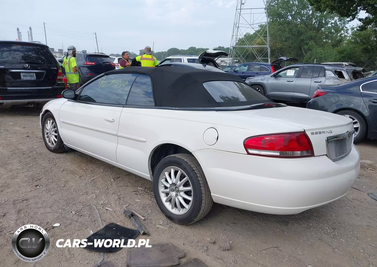 2003 Chrysler Sebring Lxi VIN:1C3EL55T33N577713 - 3
