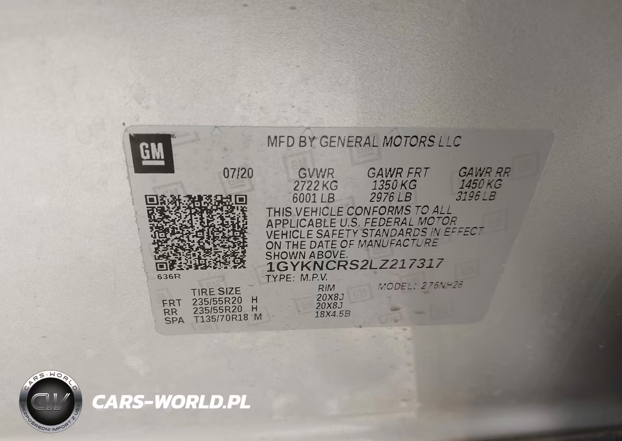 2020 Cadillac Xt5 Fwd Premium Luxury VIN:1GYKNCRS2LZ217317 - 9
