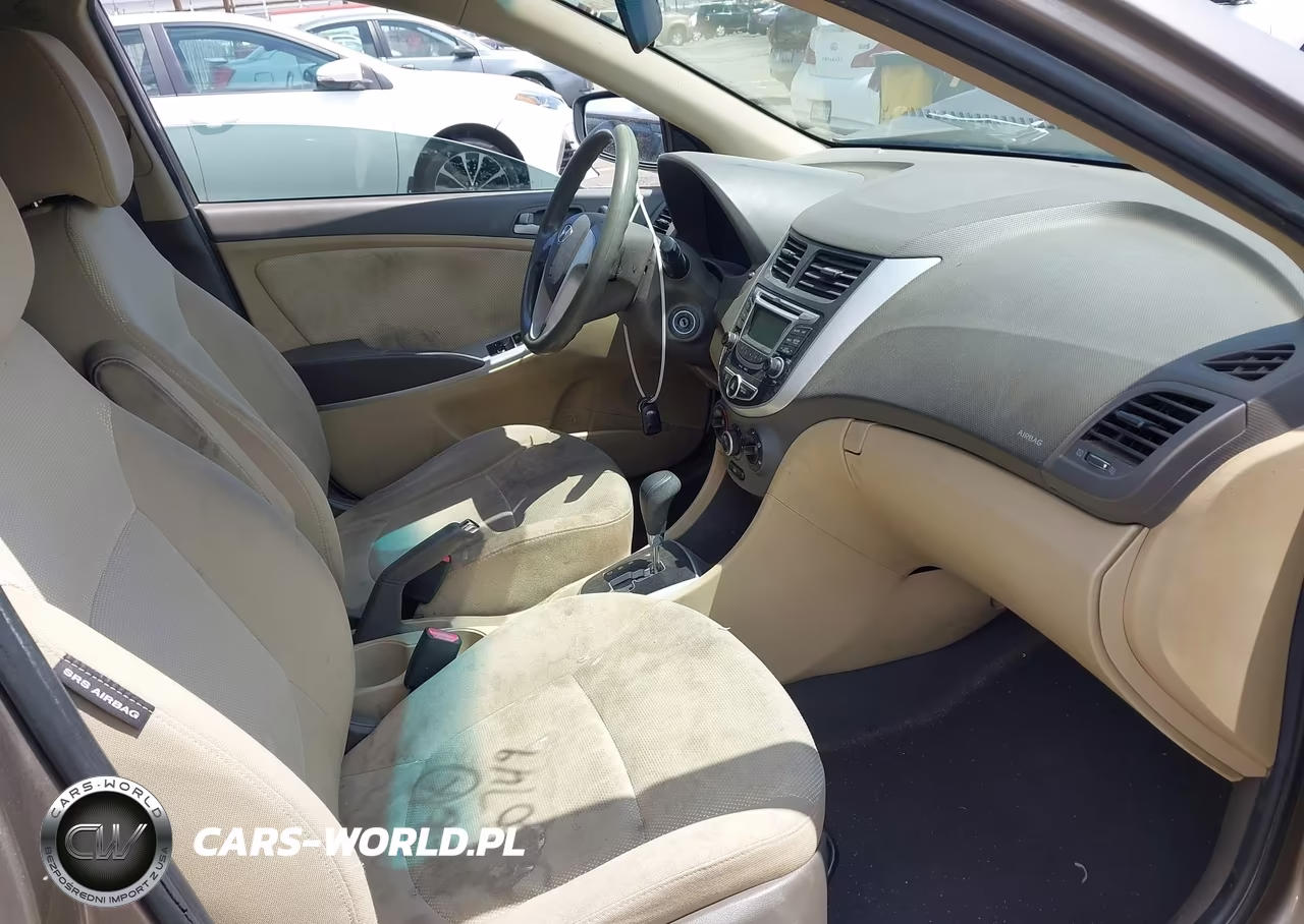 2013 Hyundai Accent Gls VIN:KMHCT4AE6DU414075 - 5