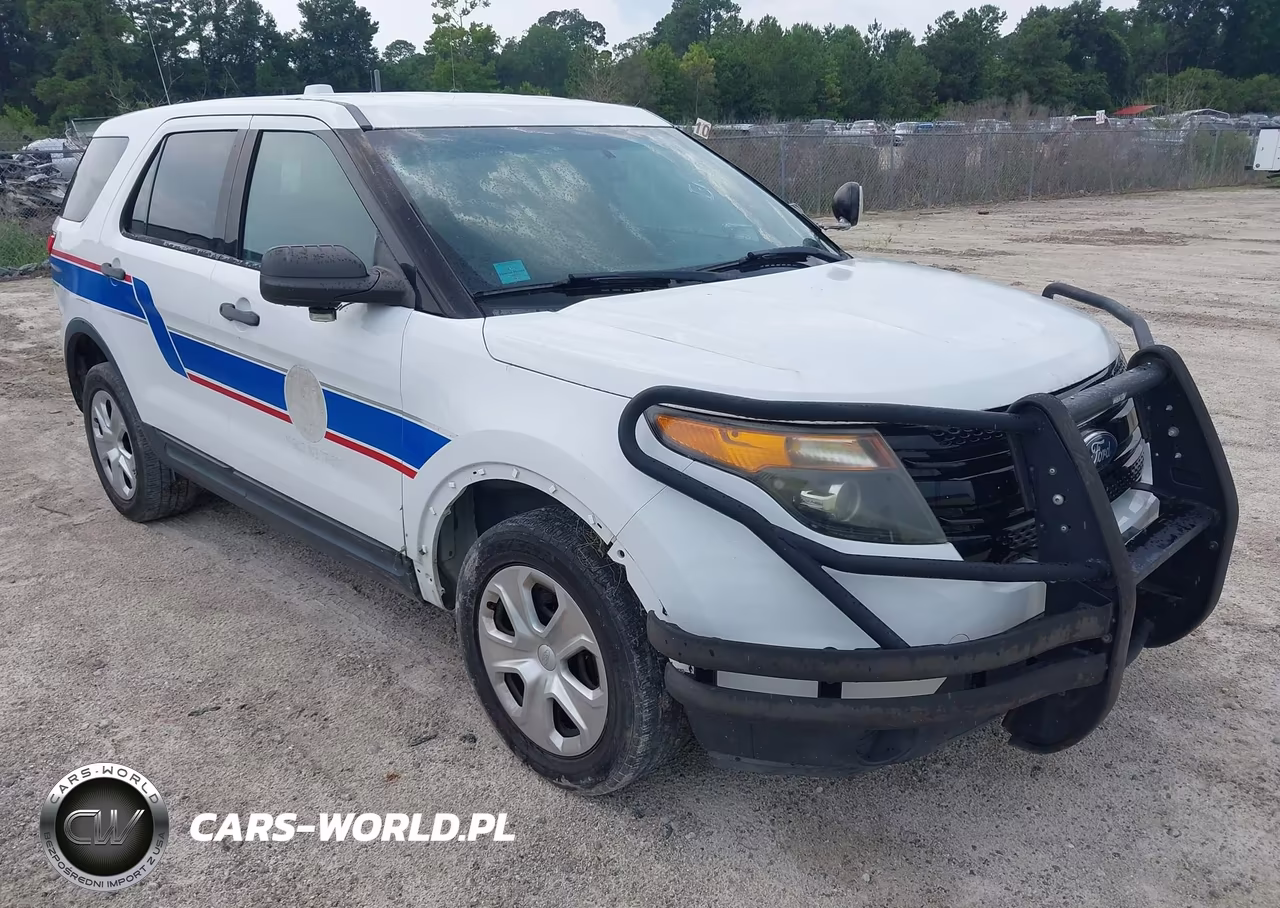 2014 Ford Utility Police Interceptor VIN:1FM5K8AR1EGB37972 - 1