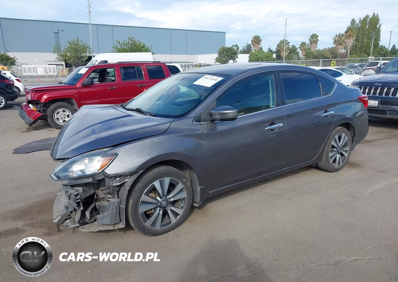 2019 Nissan Sentra Sv VIN:3N1AB7AP4KY394178 - 2