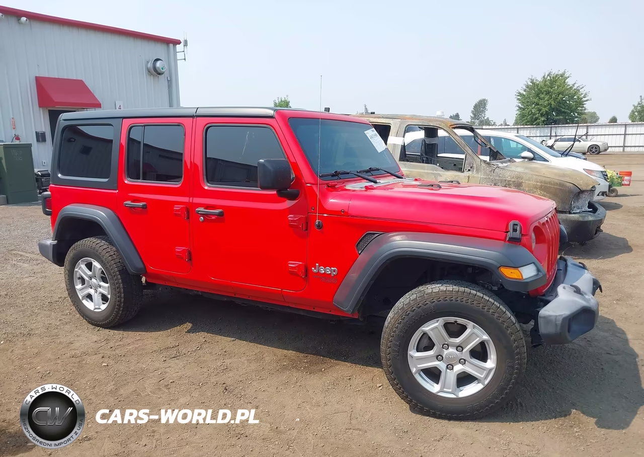 2019 Jeep Wrangler Unlimited Sport S 4X4 VIN:1C4HJXDN7KW594665 - 13