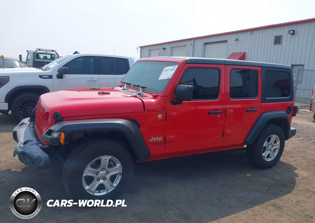 2019 Jeep Wrangler Unlimited Sport S 4X4 VIN:1C4HJXDN7KW594665 - 14