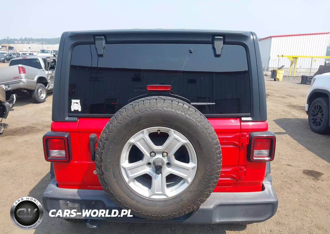 2019 Jeep Wrangler Unlimited Sport S 4X4 VIN:1C4HJXDN7KW594665 - 16