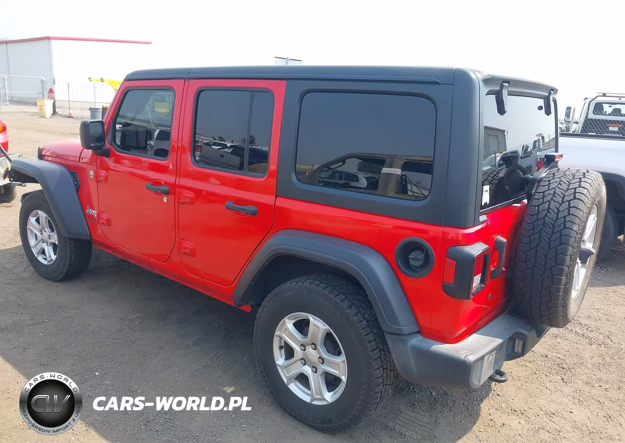 2019 Jeep Wrangler Unlimited Sport S 4X4 VIN:1C4HJXDN7KW594665 - 3
