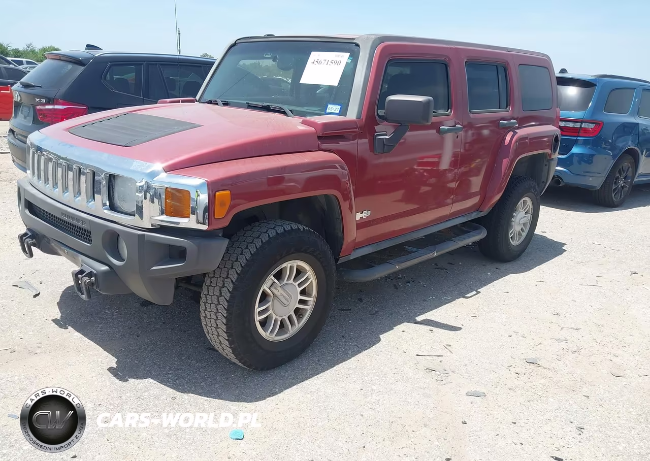 2007 Hummer H3 Suv VIN:5GTDN13E078213289 - 2