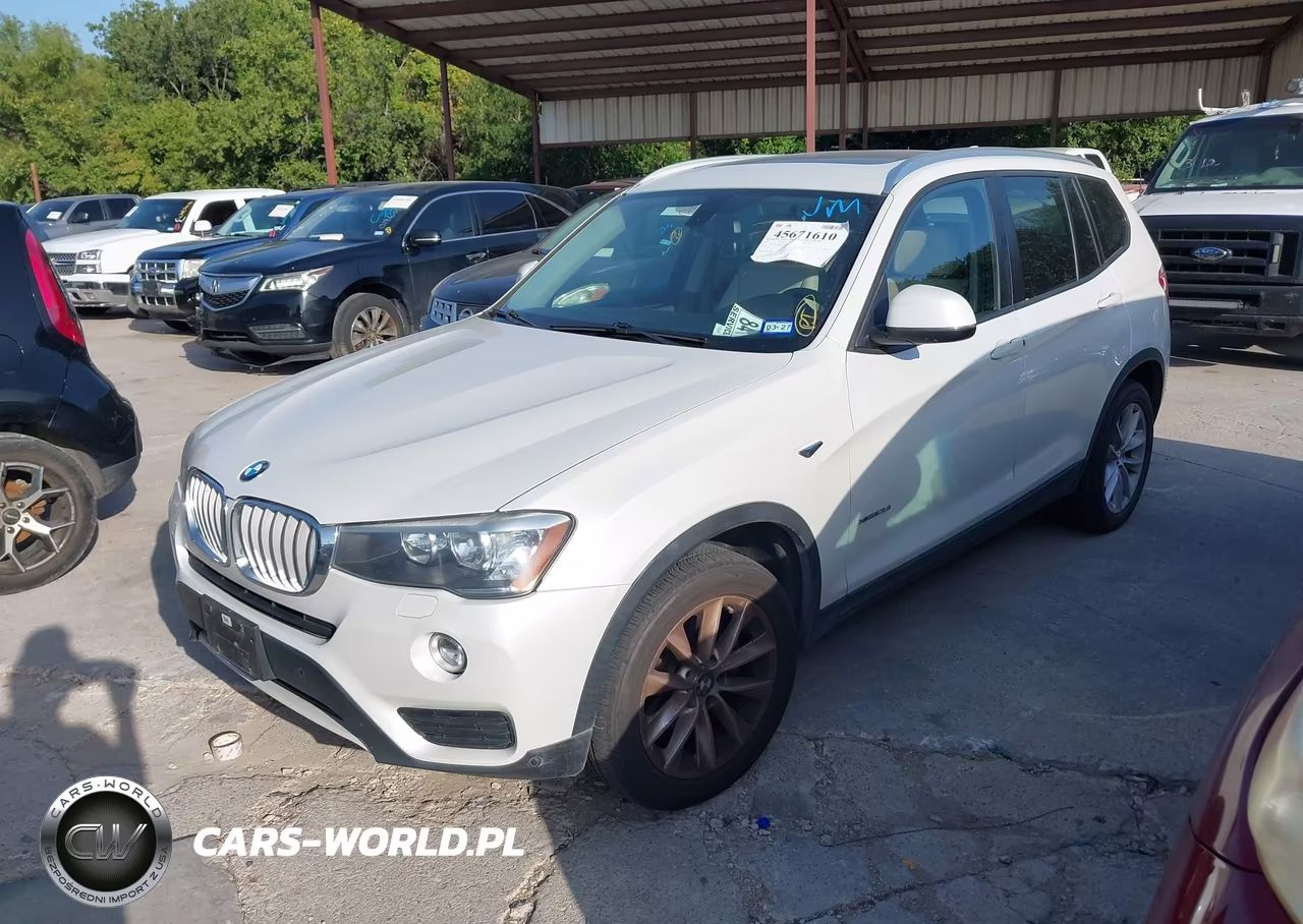 2015 BMW X3 xDrive28I VIN:5UXWX9C53F0D60939 - 2
