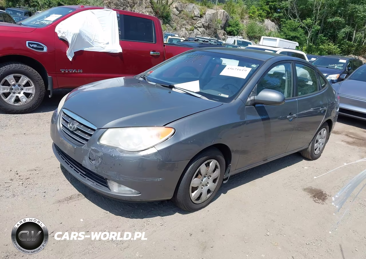2008 Hyundai Elantra Gls-Se VIN:KMHDU46D38U349225 - 2