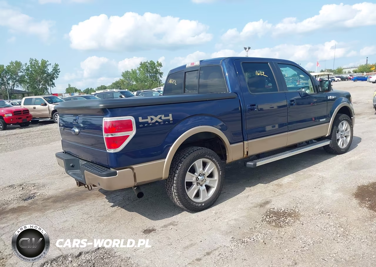 2012 Ford F-150 Lariat VIN:1FTFW1ET9CFB64348 - 4