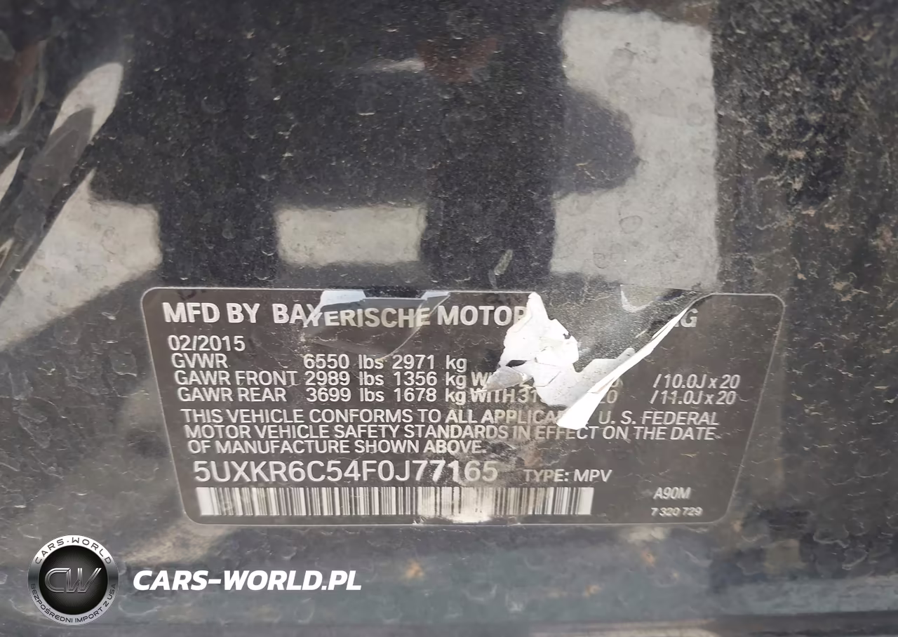 2015 BMW X5 xDrive50I VIN:5UXKR6C54F0J77165 - 9