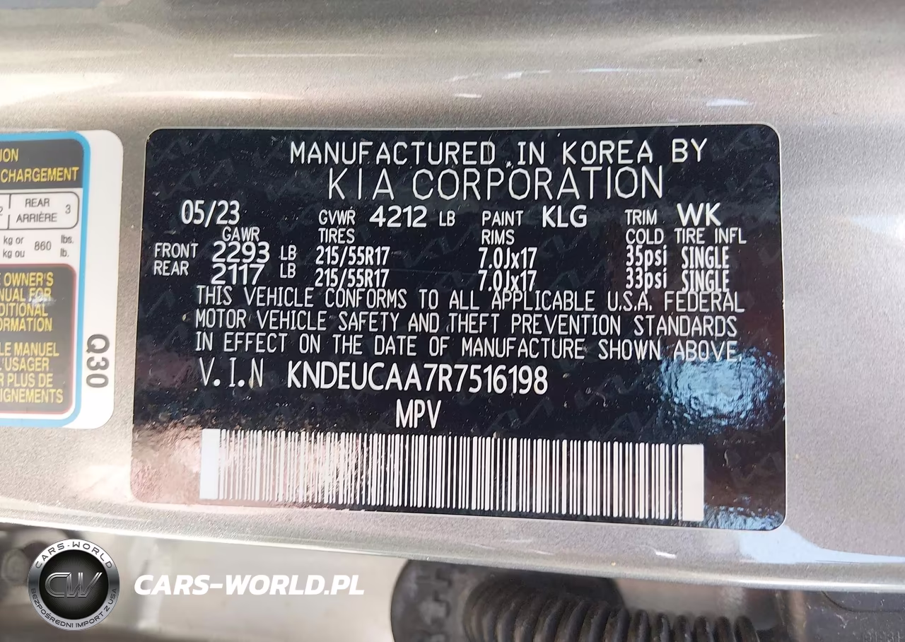 2024 Kia Seltos S VIN:KNDEUCAA7R7516198 - 9