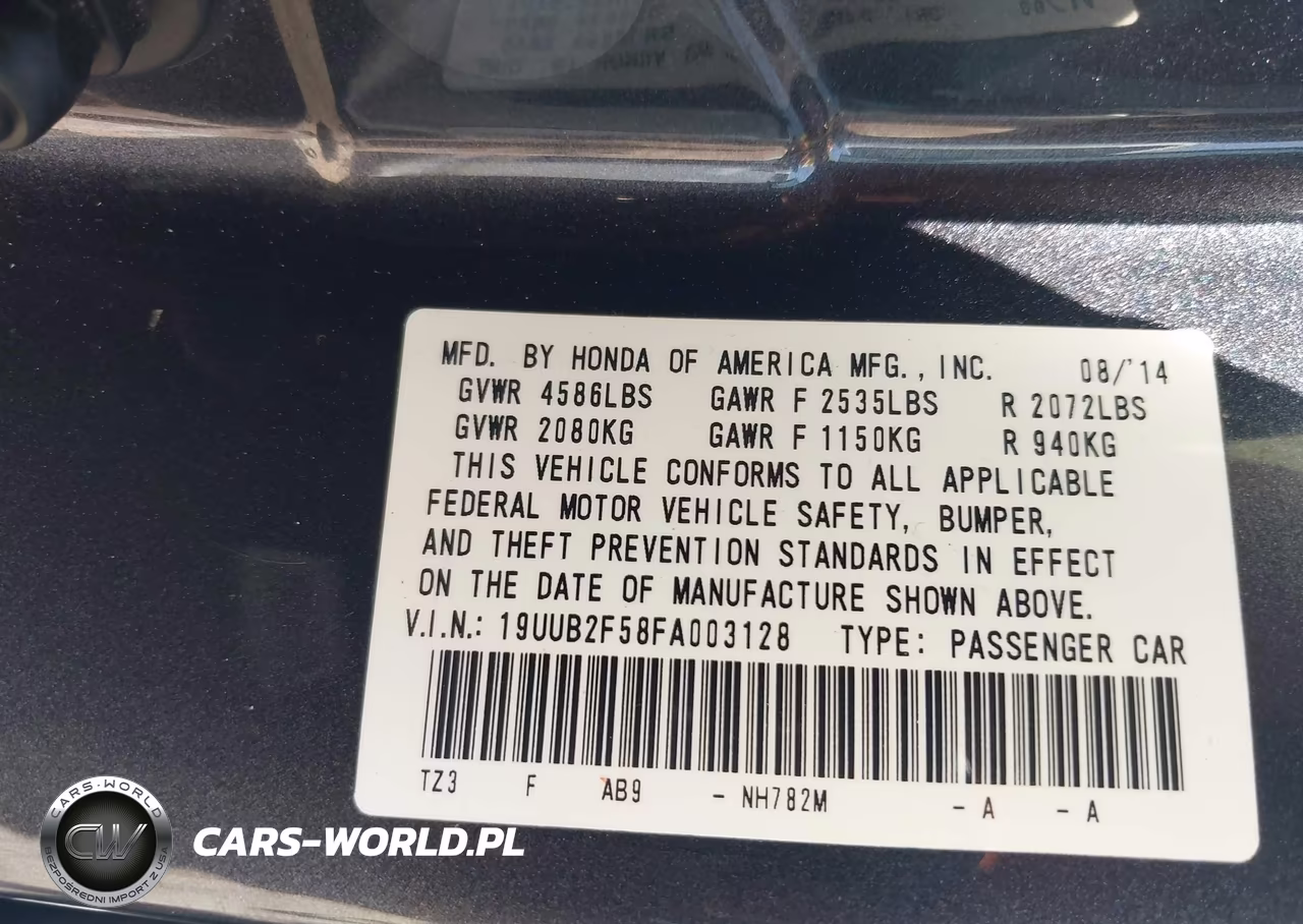 2015 Acura Tlx V6 Tech VIN:19UUB2F58FA003128 - 9