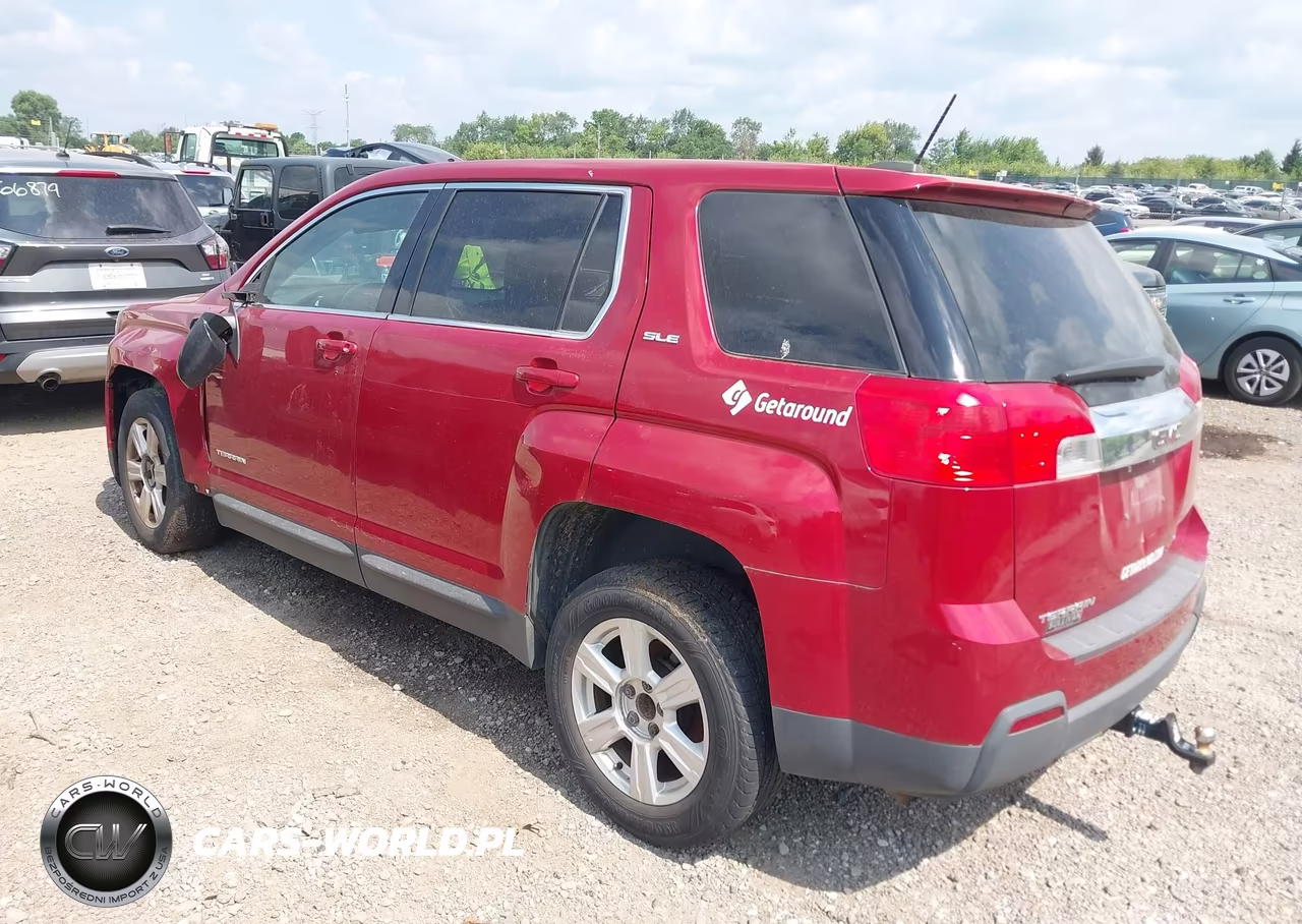 2015 GMC Terrain Sle-1 VIN:2GKALMEK1F6350416 - 3