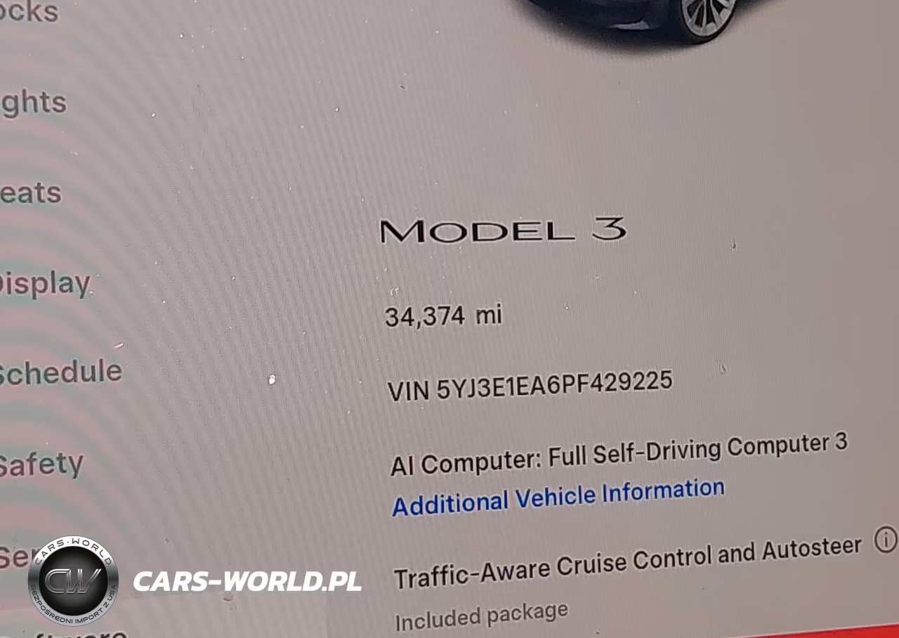 2023 Tesla Model 3 Rear-Wheel Drive VIN:5YJ3E1EA6PF429225 - 15