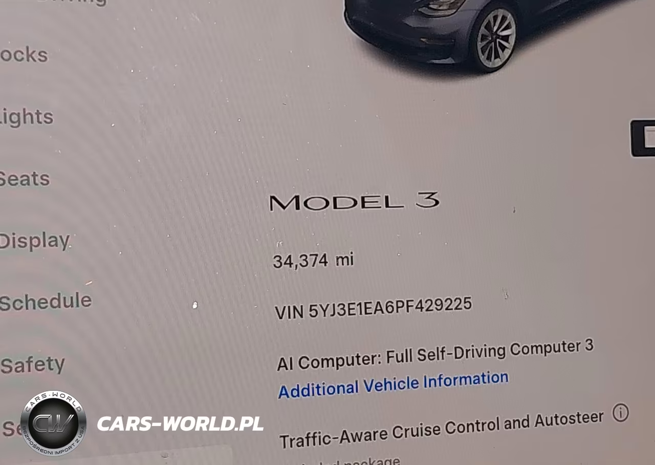 2023 Tesla Model 3 Rear-Wheel Drive VIN:5YJ3E1EA6PF429225 - 7