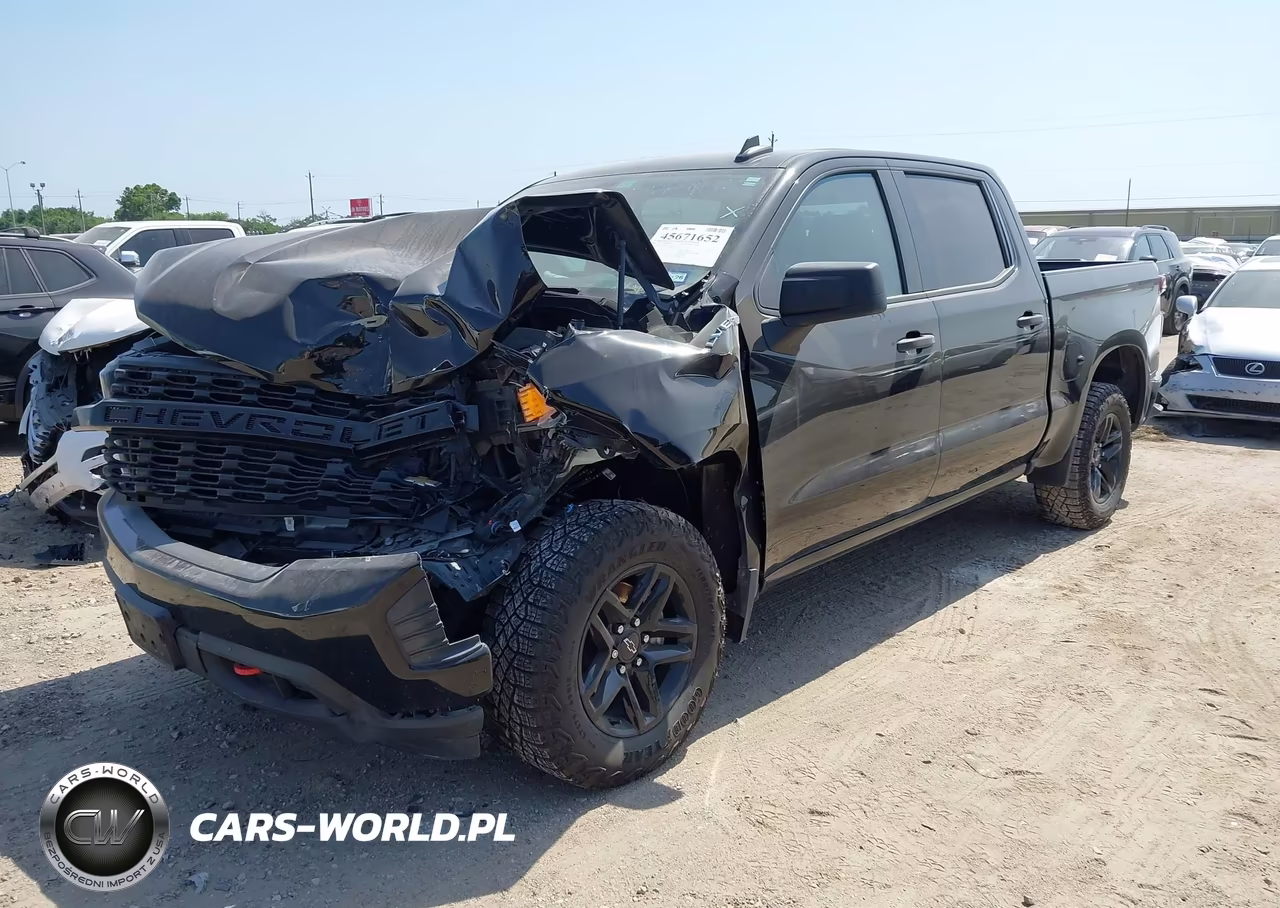 2021 Chevrolet Silverado 1500 2Wd Short Bed Custom VIN:3GCPWBEK2MG343526 - 2