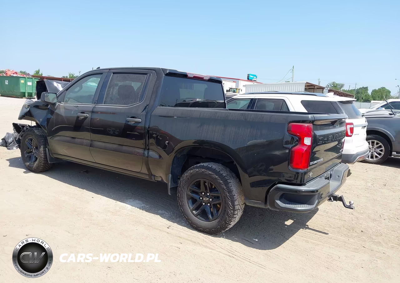 2021 Chevrolet Silverado 1500 2Wd Short Bed Custom VIN:3GCPWBEK2MG343526 - 3
