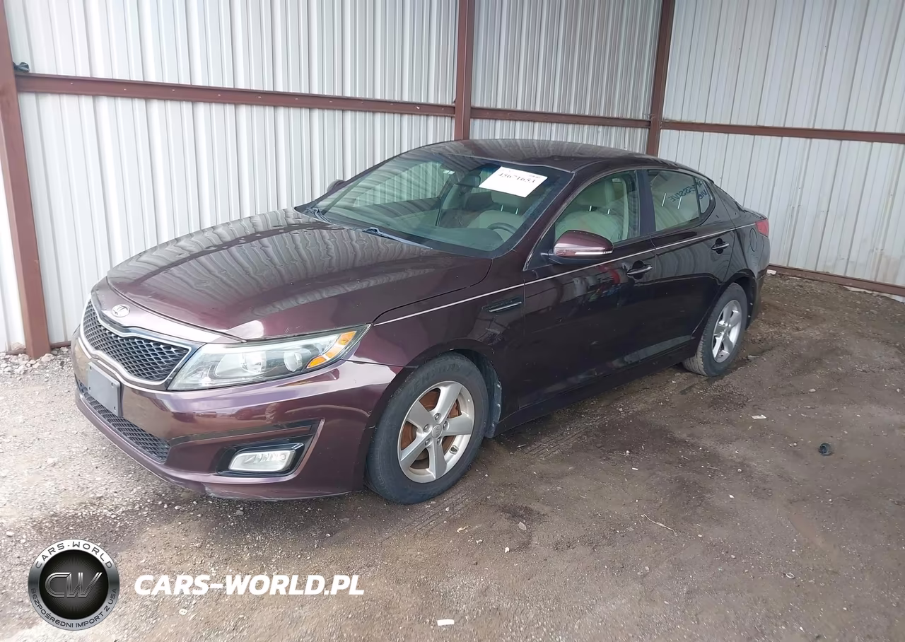 2014 Kia Optima Lx VIN:5XXGM4A70EG261804 - 2