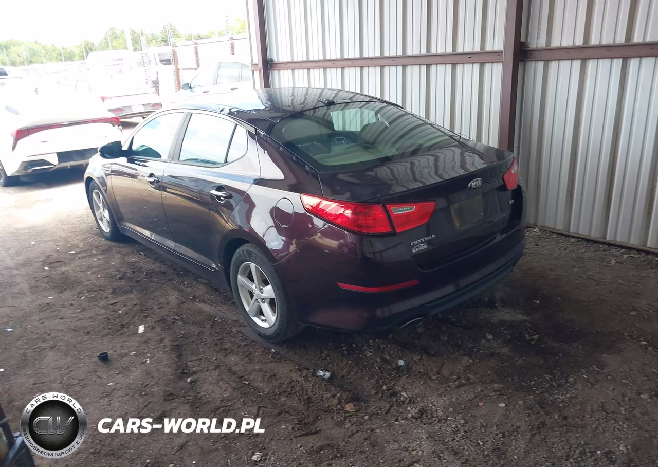 2014 Kia Optima Lx VIN:5XXGM4A70EG261804 - 3