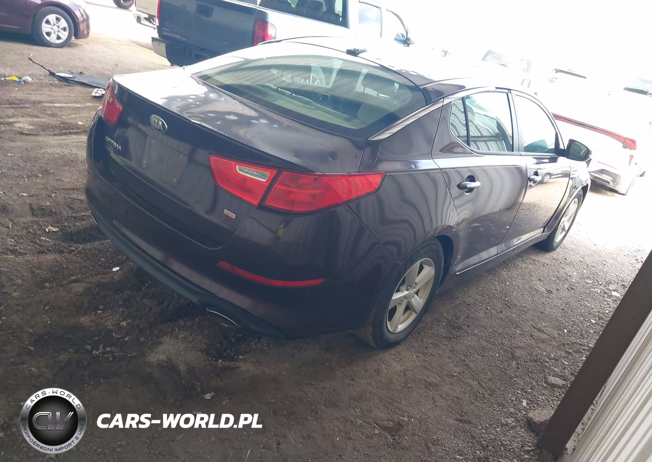 2014 Kia Optima Lx VIN:5XXGM4A70EG261804 - 4