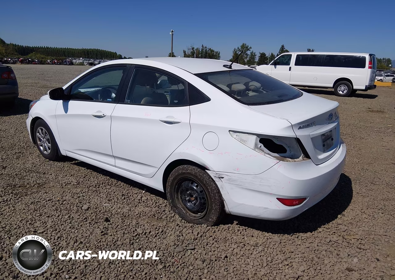 2013 Hyundai Accent Gls VIN:KMHCT4AE9DU571759 - 3