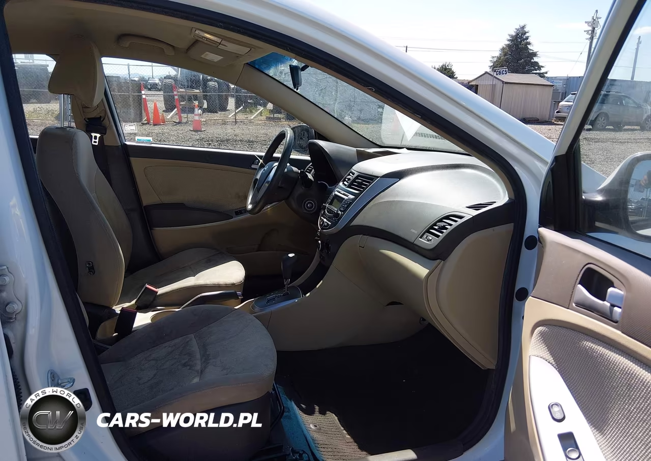 2013 Hyundai Accent Gls VIN:KMHCT4AE9DU571759 - 5