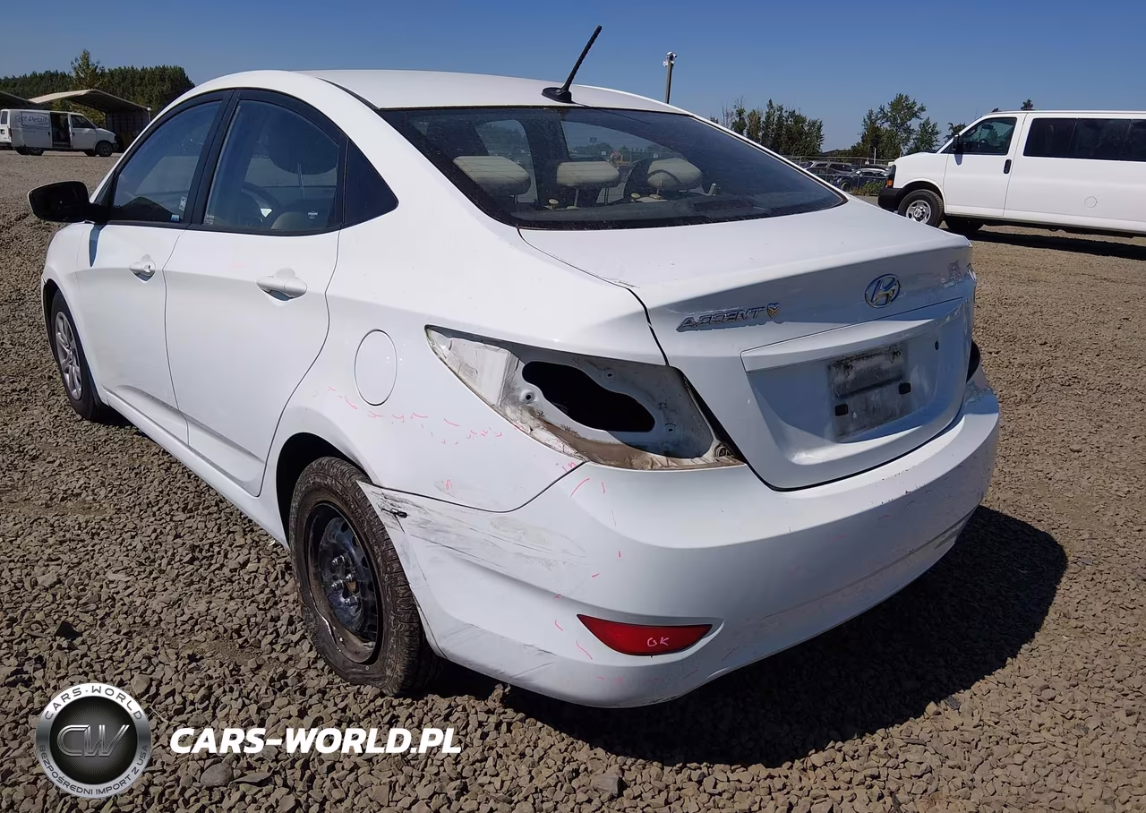 2013 Hyundai Accent Gls VIN:KMHCT4AE9DU571759 - 6