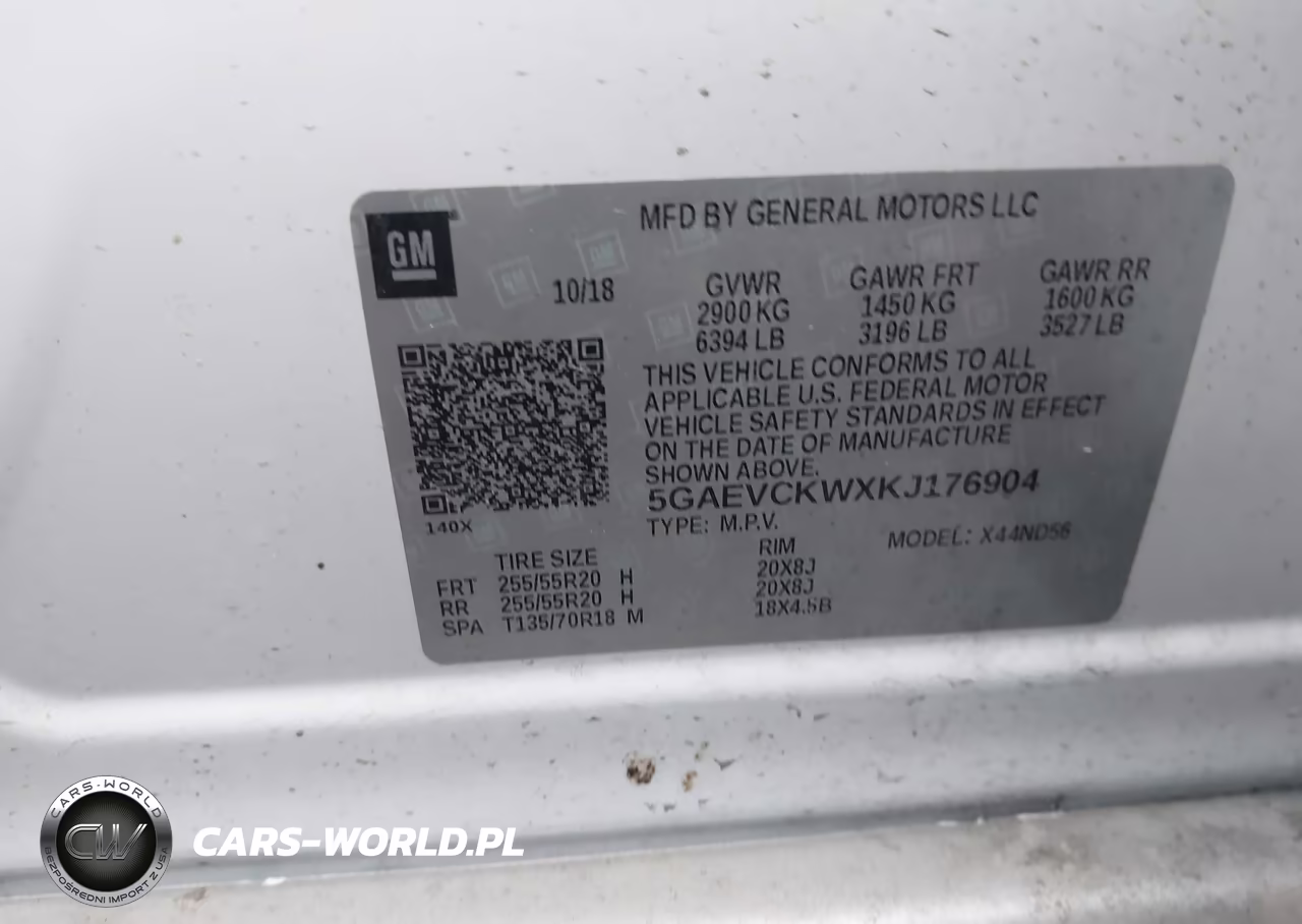 2019 Buick Enclave Awd Avenir VIN:5GAEVCKWXKJ176904 - 9