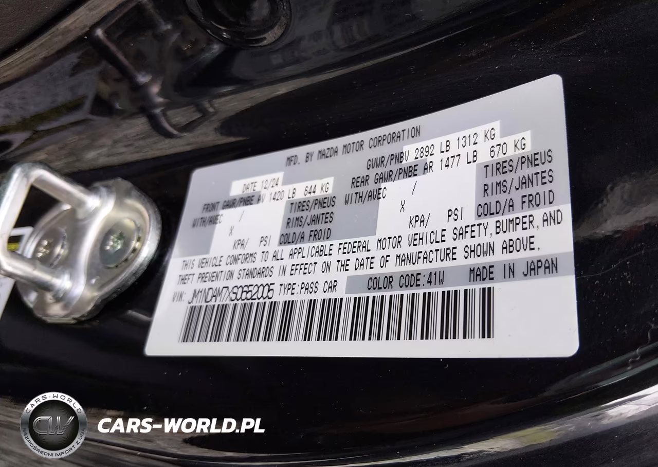 2025 Mazda Mx-5 Miata Rf Grand Touring VIN:JM1NDAM7XS0652005 - 9