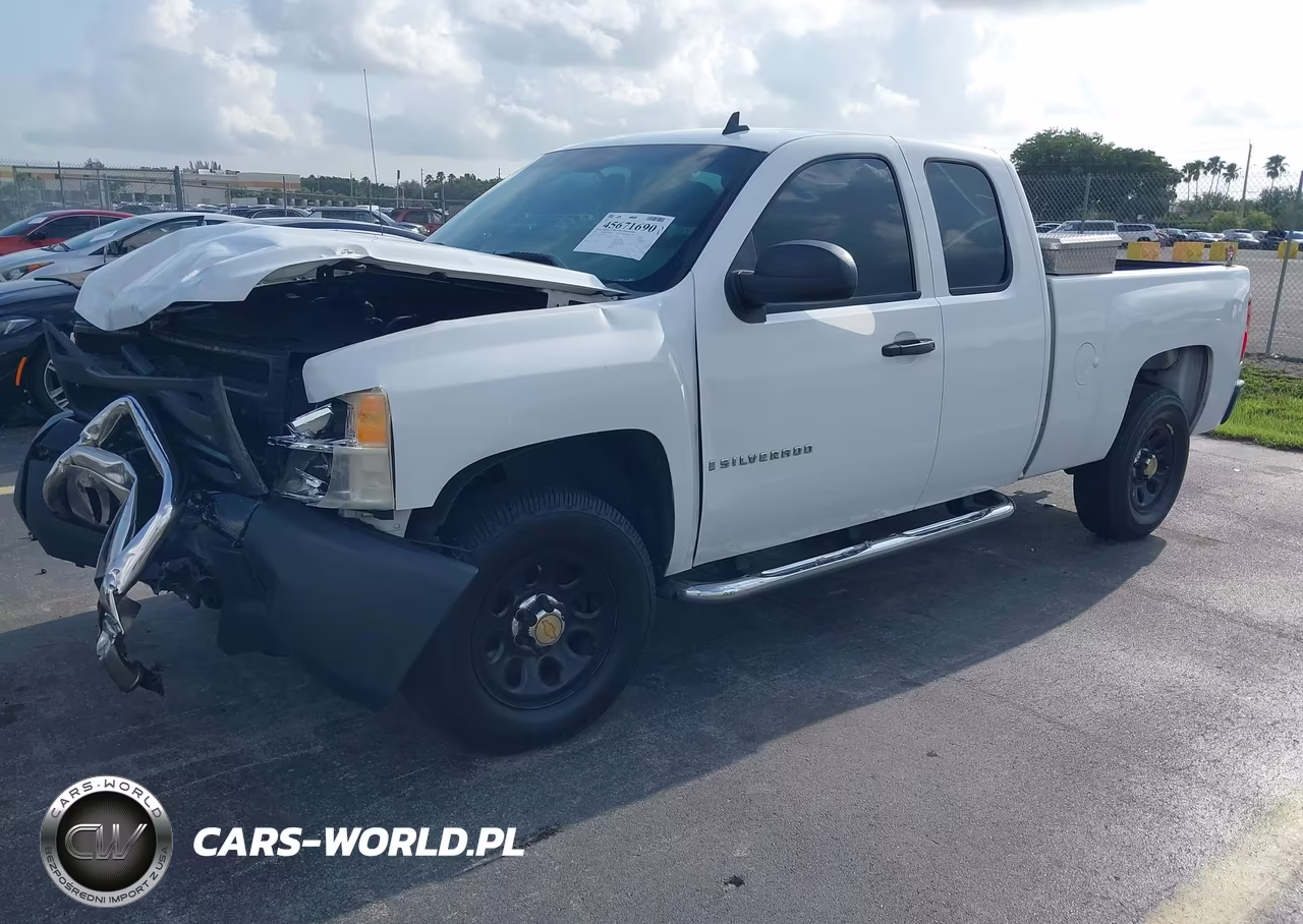 2008 Chevrolet Silverado 1500 Work Truck VIN:1GCEC19X98Z206671 - 2