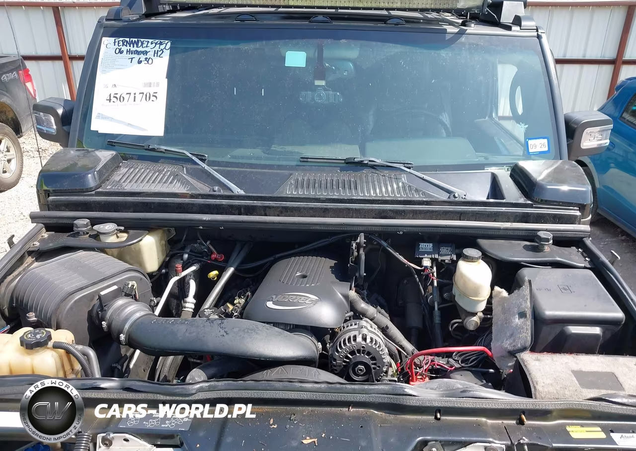 2006 Hummer H2 Suv VIN:5GRGN23U66H120372 - 10