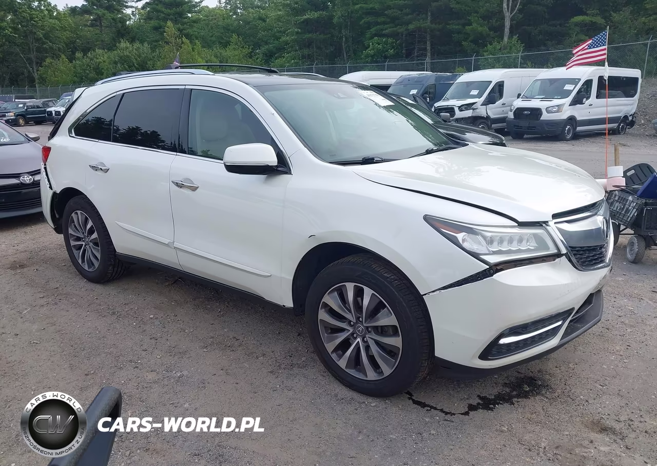 2016 Acura Mdx Technology Acurawatch Plus Packages-Technology Package – zdjęcie 1 z 16