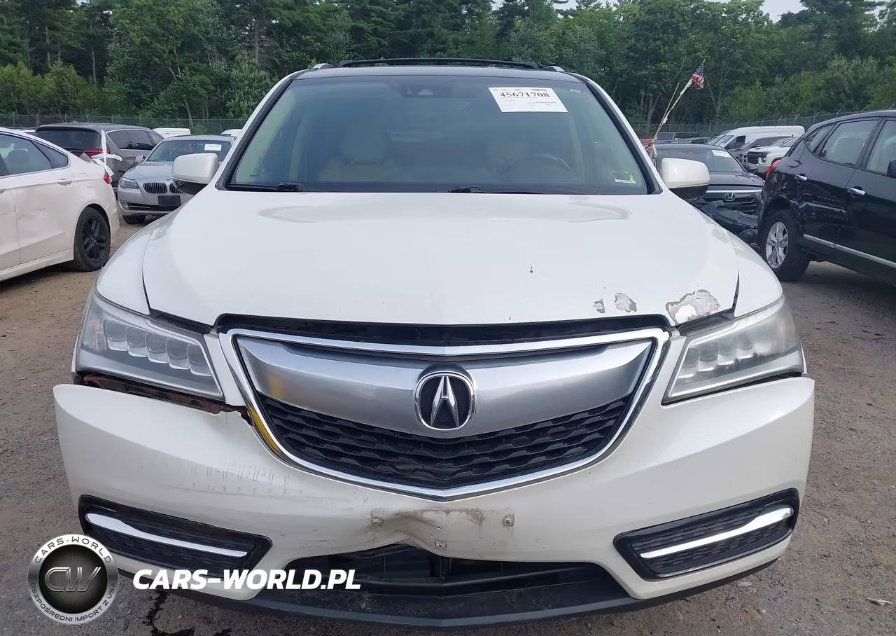 2016 Acura Mdx Technology Acurawatch Plus Packages-Technology Package VIN:5FRYD4H49GB023521 - 12