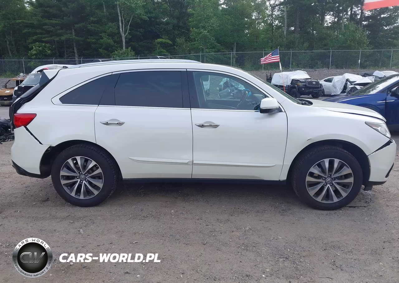 2016 Acura Mdx Technology Acurawatch Plus Packages-Technology Package VIN:5FRYD4H49GB023521 - 13