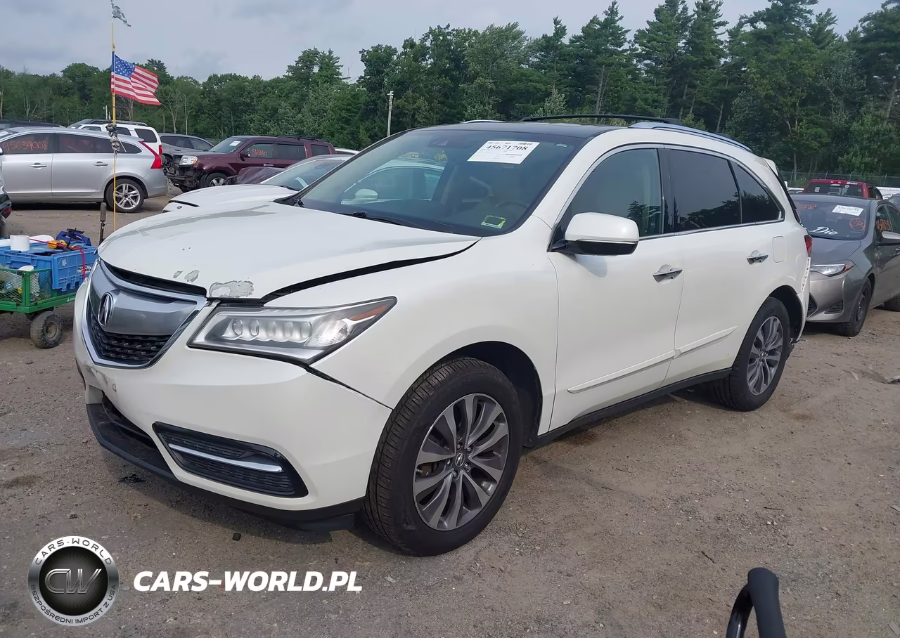 2016 Acura Mdx Technology Acurawatch Plus Packages-Technology Package VIN:5FRYD4H49GB023521 - 2