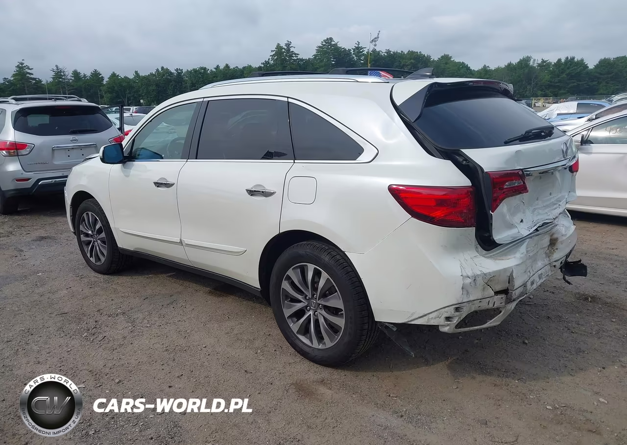 2016 Acura Mdx Technology Acurawatch Plus Packages-Technology Package VIN:5FRYD4H49GB023521 - 3