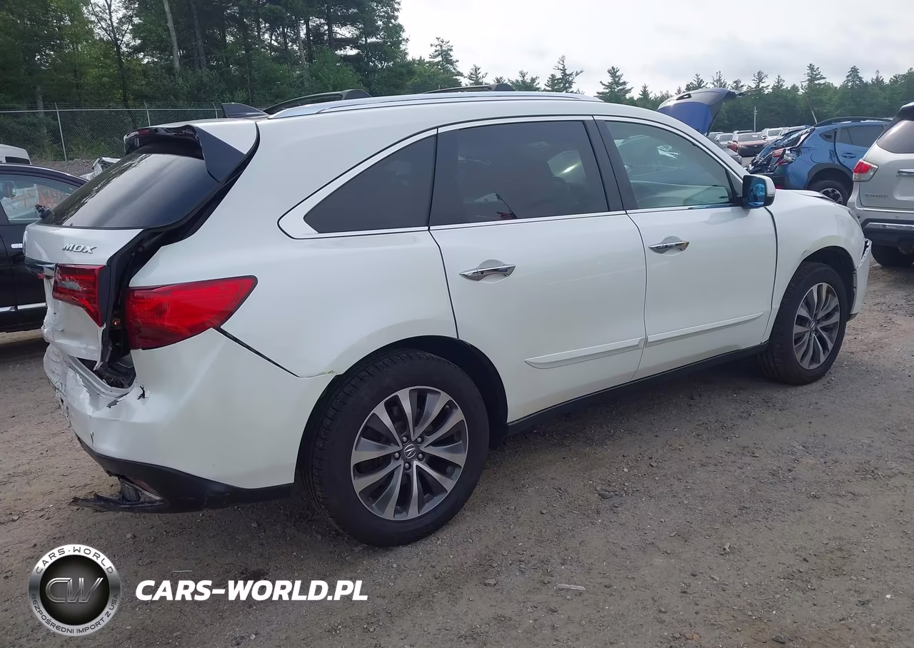 2016 Acura Mdx Technology Acurawatch Plus Packages-Technology Package VIN:5FRYD4H49GB023521 - 4