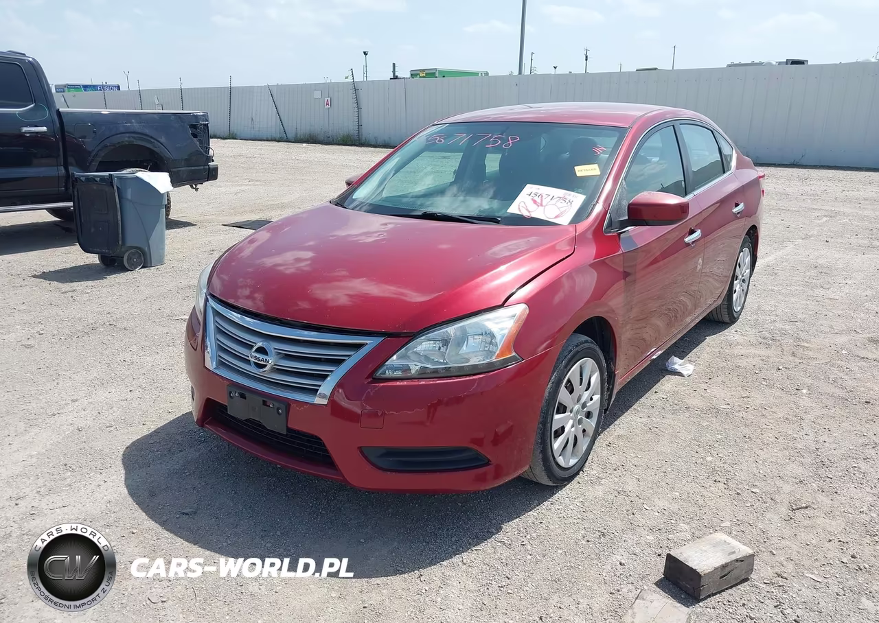2015 Nissan Sentra Sv VIN:3N1AB7AP8FL678139 - 2