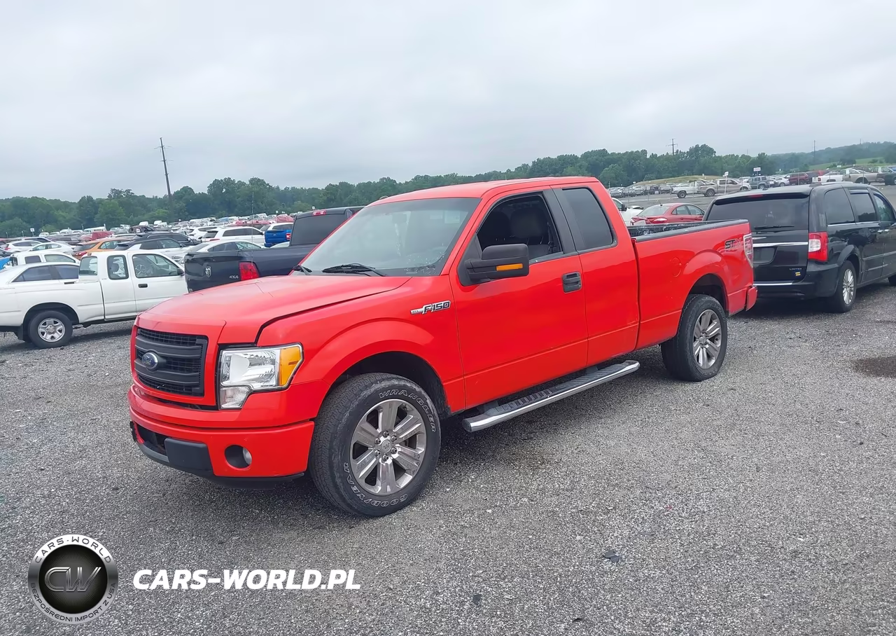 2014 Ford F-150 Stx VIN:1FTFX1CF9EFB57817 - 2