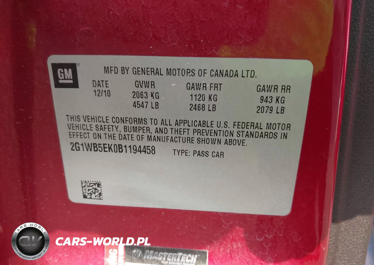 2011 Chevrolet Impala Lt VIN:2G1WB5EK0B1194458 - 9