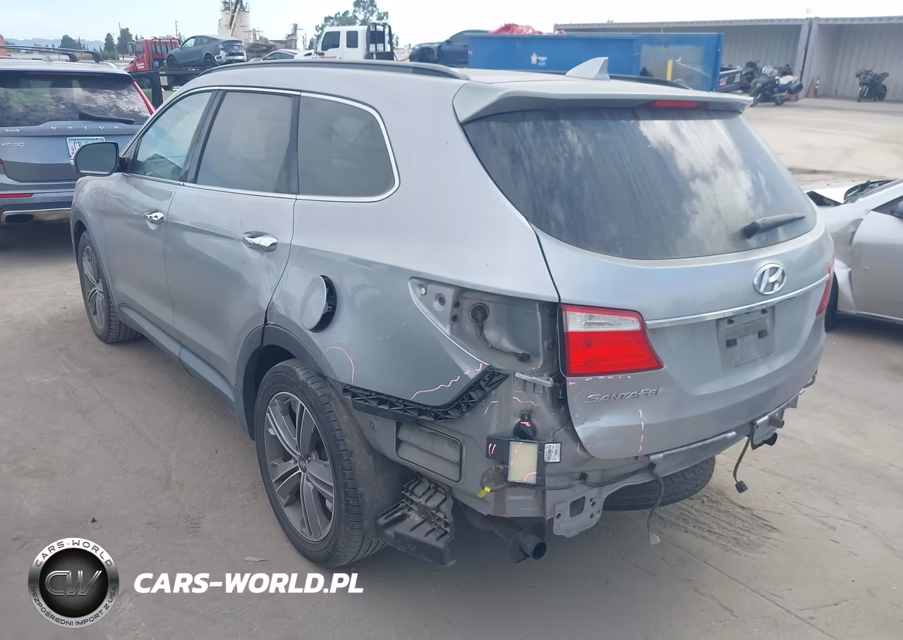 2014 Hyundai Santa Fe Gls VIN:KM8SR4HF6EU053828 - 3