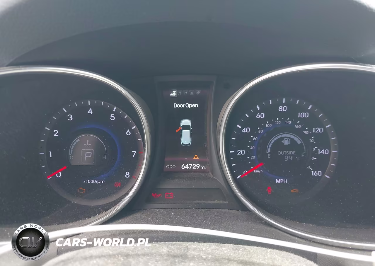 2014 Hyundai Santa Fe Gls VIN:KM8SR4HF6EU053828 - 7