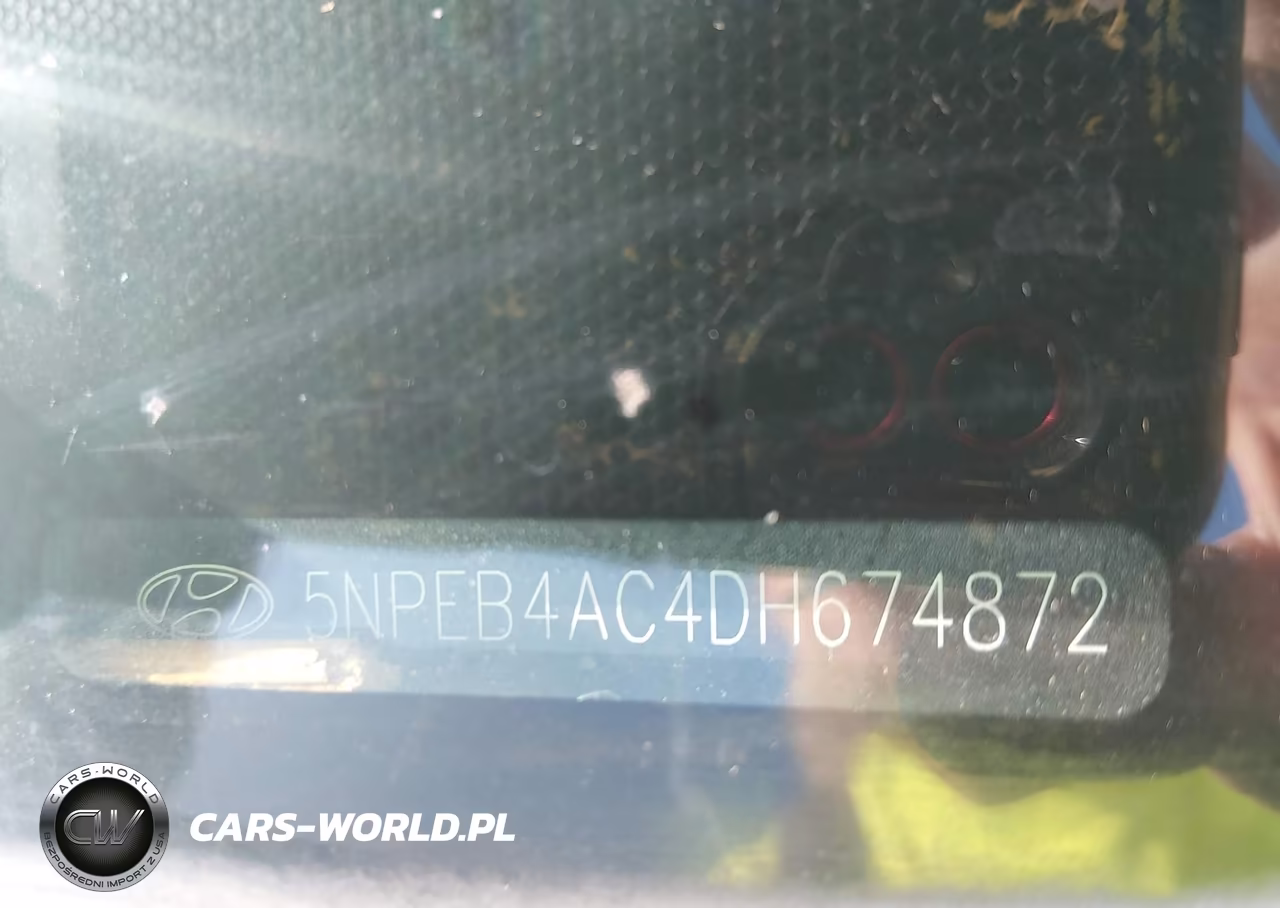 2013 Hyundai Sonata Gls VIN:5NPEB4AC4DH674872 - 9