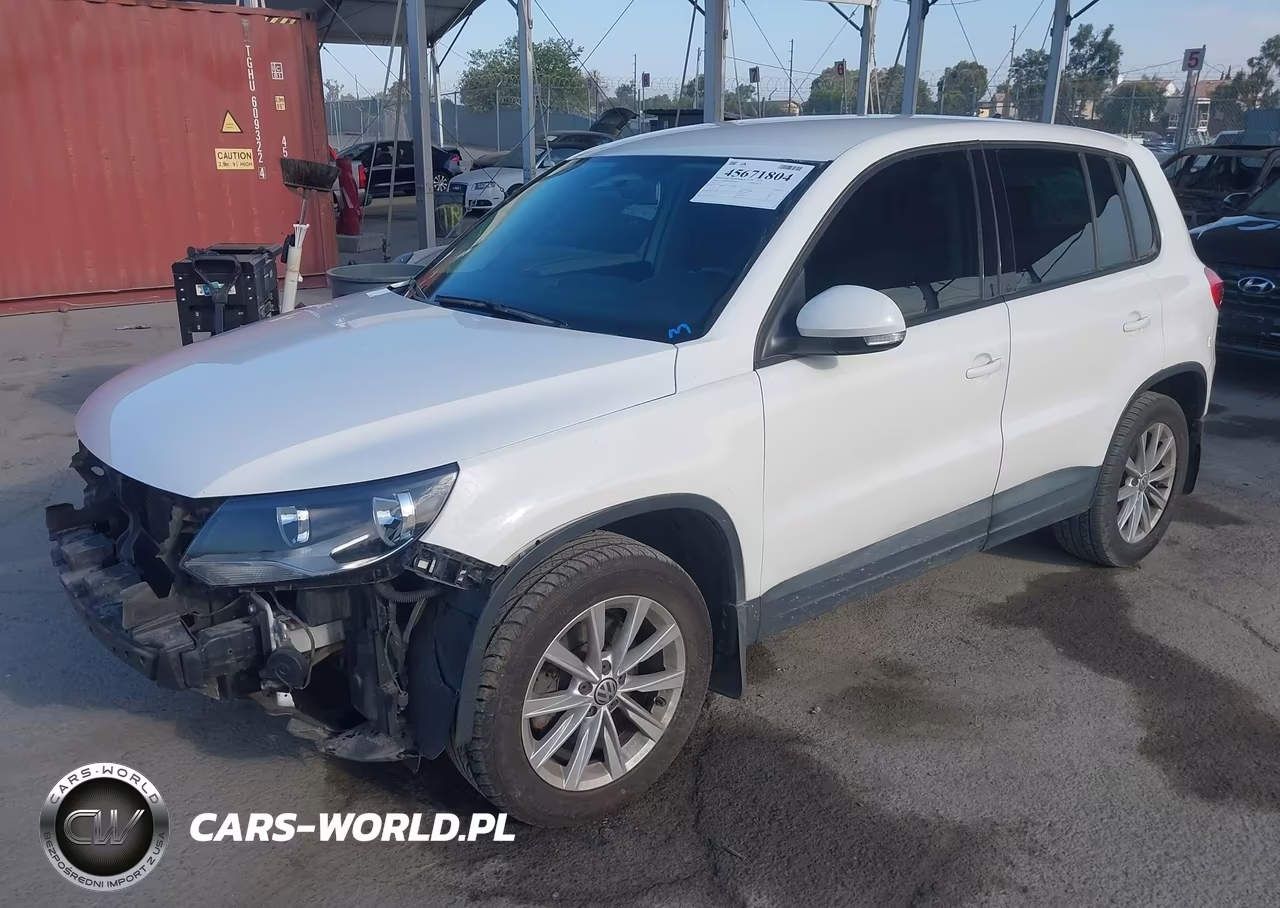 2014 Volkswagen Tiguan Se VIN:WVGAV3AX5EW551351 - 2