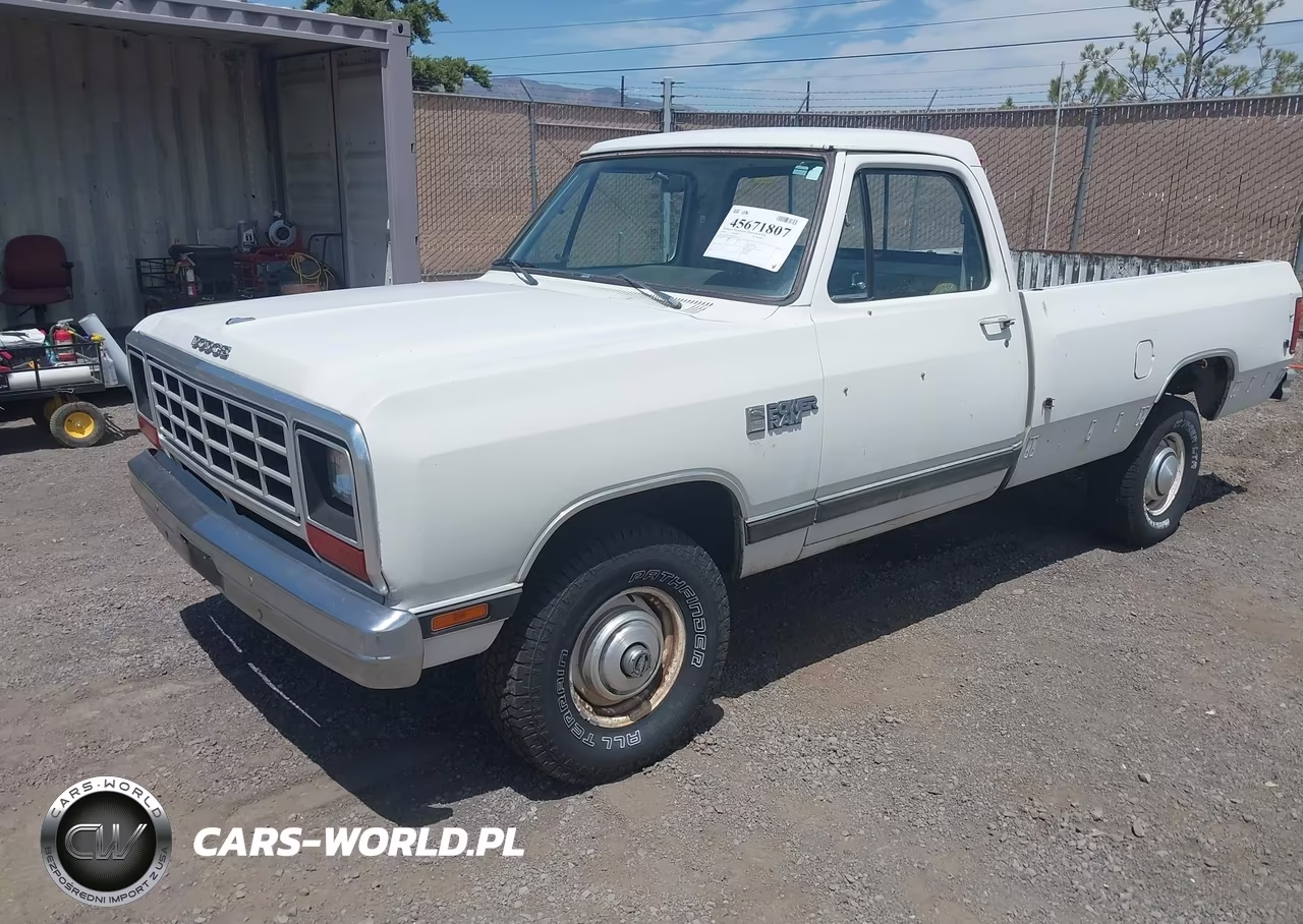 1984 Dodge W-Series W150 VIN:1B7HW14W0ES207117 - 2