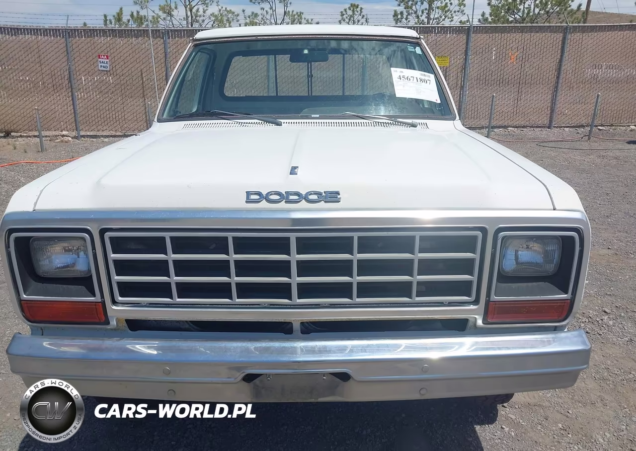 1984 Dodge W-Series W150 VIN:1B7HW14W0ES207117 - 6