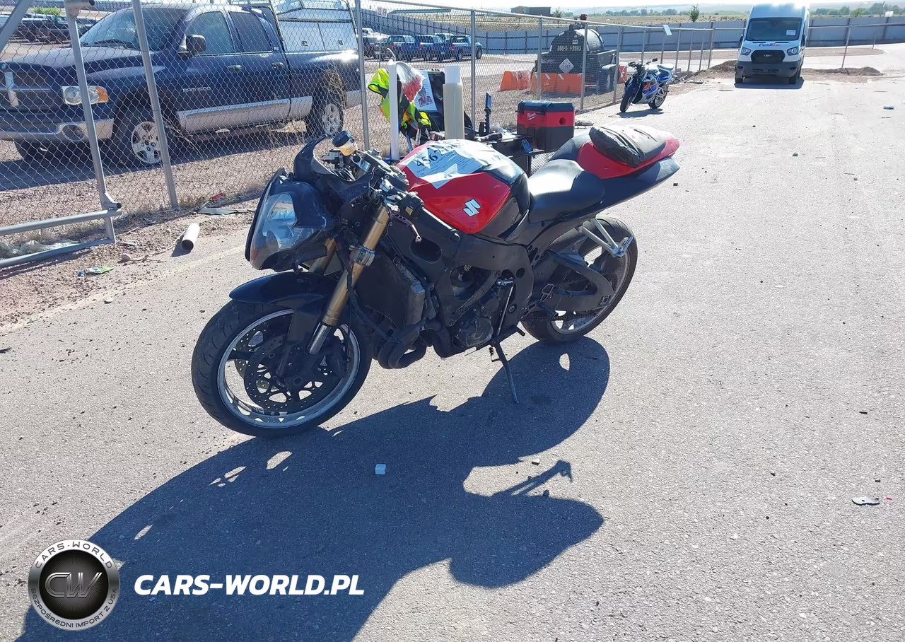 2007 Suzuki Gsx-R600 VIN:JS1GN7DA872106071 - 2