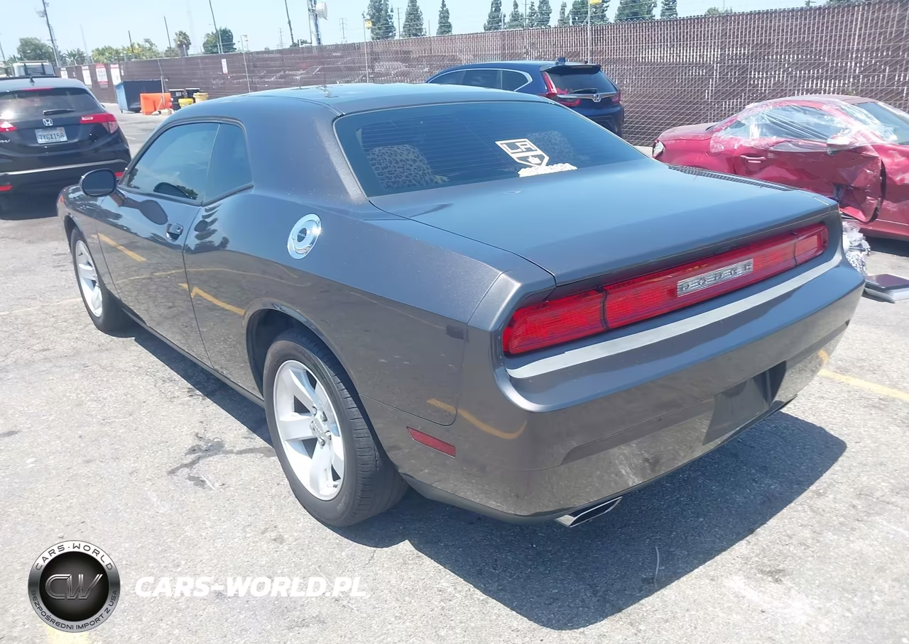 2014 Dodge Challenger Sxt VIN:2C3CDYAG7EH208394 - 3