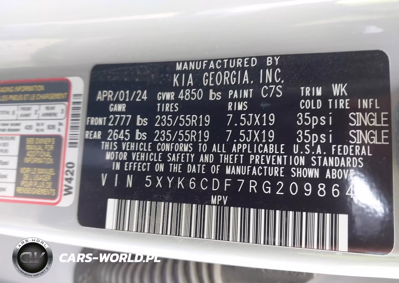 2024 Kia Sportage X-Line VIN:5XYK6CDF7RG209864 - 9