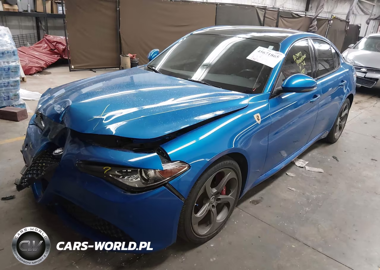 2019 Alfa Romeo Giulia Sport Rwd VIN:ZARFAMAN3K7607020 - 2
